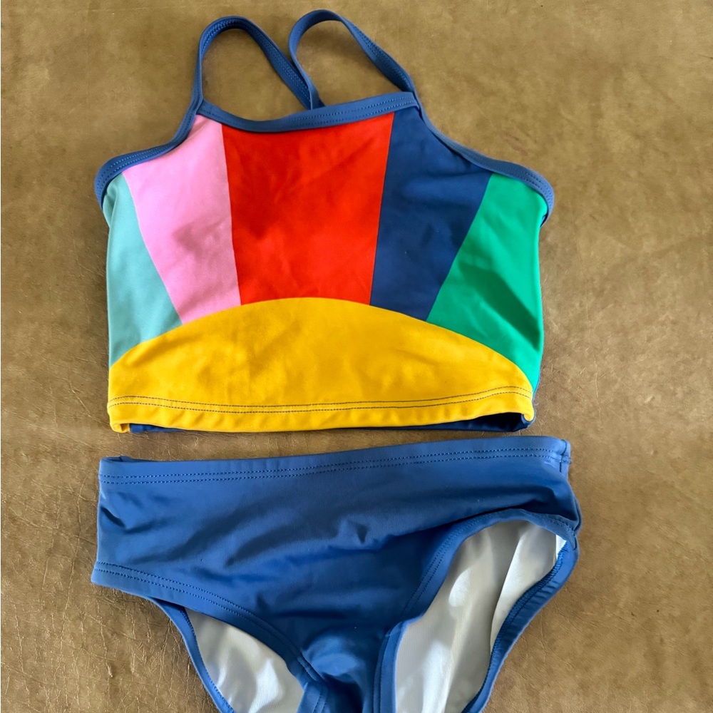Hanna Anderson girls size 5 tankini